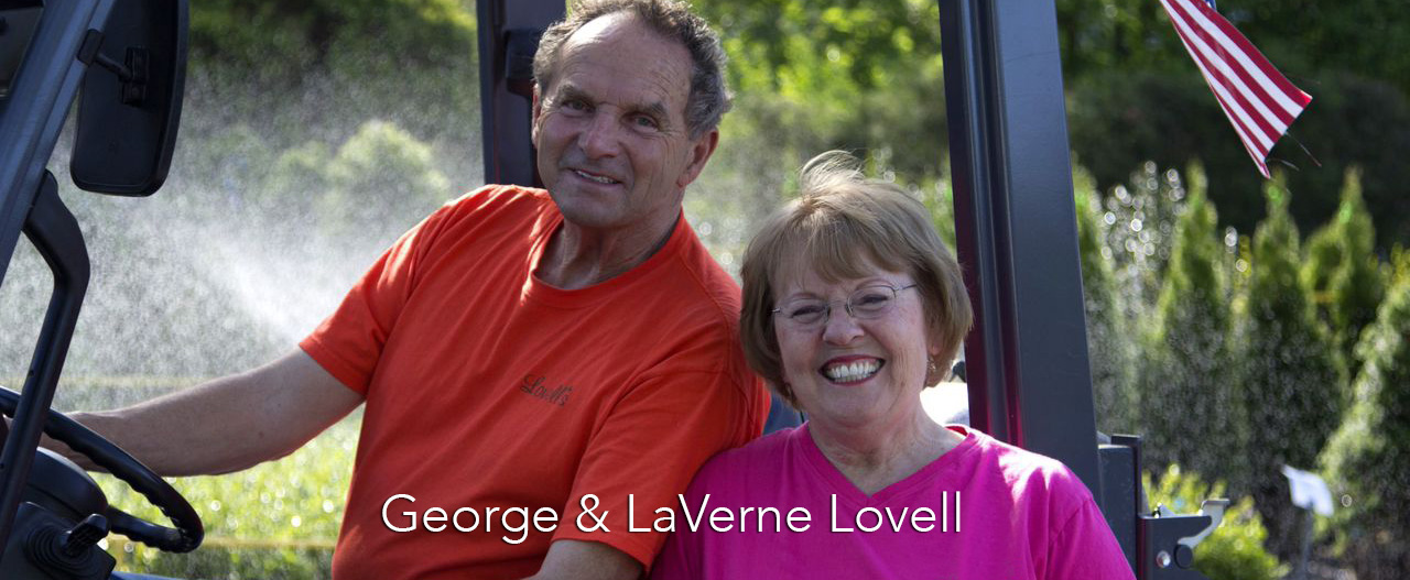 George and LaVerne Lovell Smiling