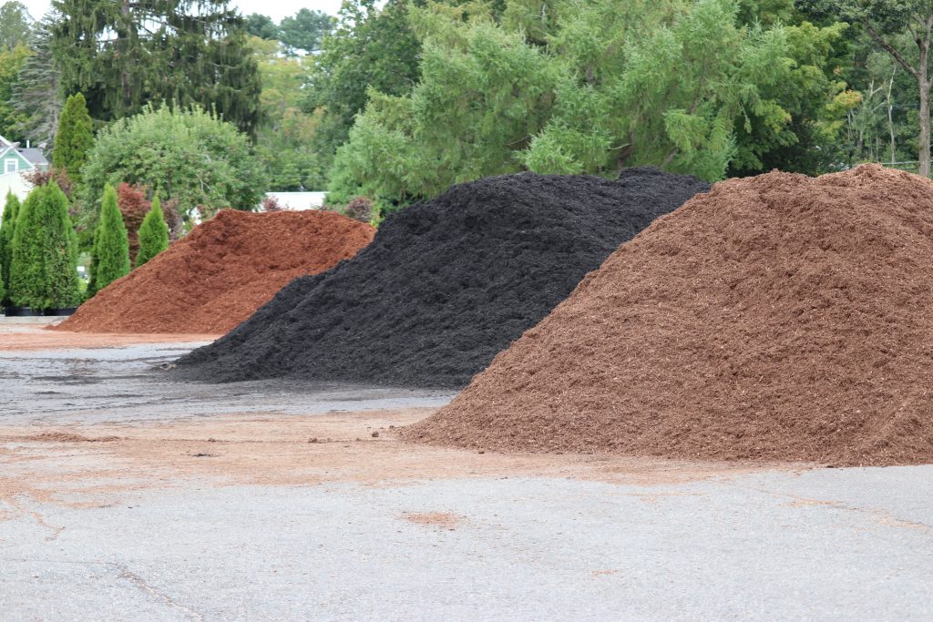 Mulch piles